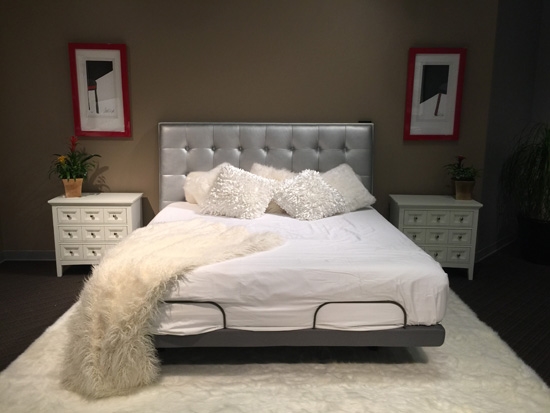 Motosleep electric bed at American high exhibition (high point market ...