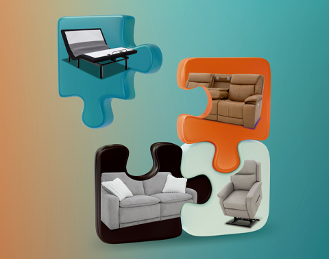Mix different categories and styles